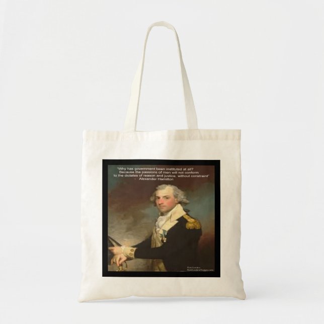 Alexander Hamilton & Sac "Pourquoi un gouvernement (Devant)