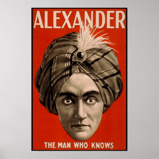 Alexander l'homme qui connaît Magic Poster