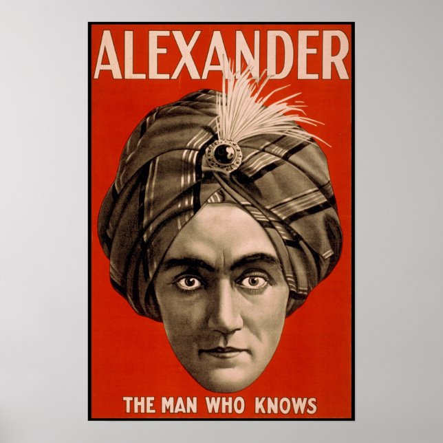 Alexander l'homme qui connaît Magic Poster (Devant)