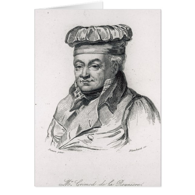 Alexandre Grimod de la Reyniere (Devant)