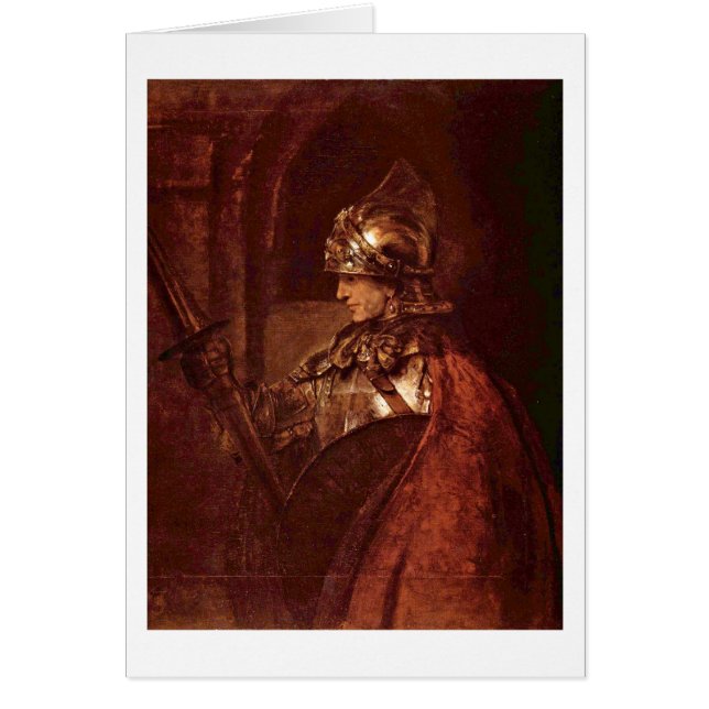 Alexandre le grand par Rembrandt Van Rijn (Devant)