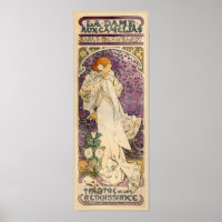 Alfons Mucha - Affiche Art Nouveau