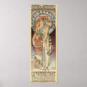Alfons Mucha - Affiche Art Nouveau