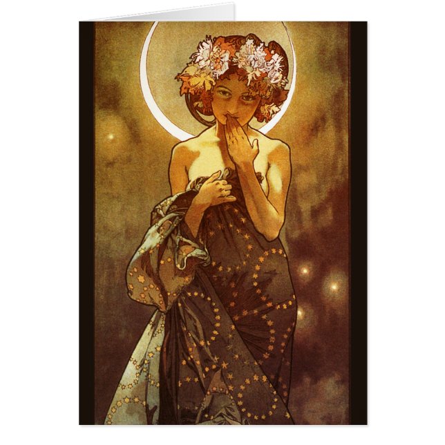Alfons Mucha : Luna (Devant)