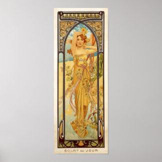 Alfons Mucha - Poster Éclat du Jour