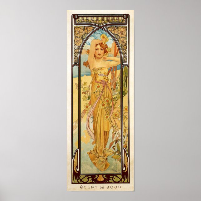 Alfons Mucha - Poster Éclat du Jour (Devant)