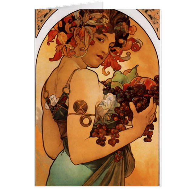 Alfonse Mucha Fruit (Devant)