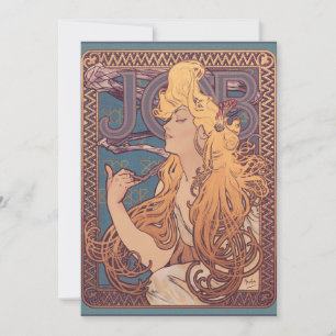 Alfonse Mucha Job Art Nouveau femme