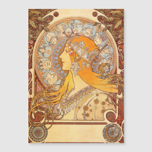 Alfonse Mucha Zodiac Art nouveau femme