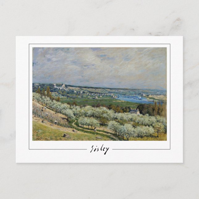 Alfred Sisley #2 - Carte postale d'art (Devant)