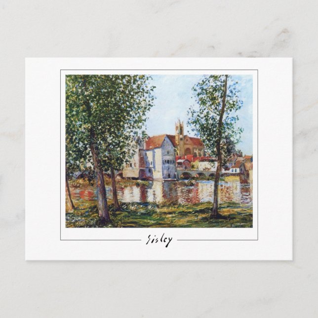Alfred Sisley #579 - Carte postale d'art (Devant)