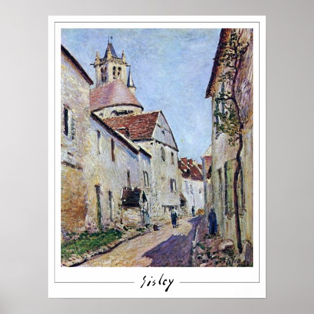Alfred Sisley Affiche de Zedign Art #476 (Devant)