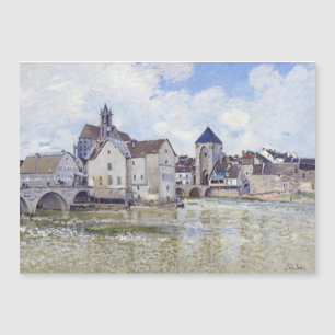 Alfred Sisley Bâtiments et ponts avec l'eau