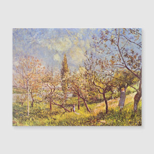 Alfred Sisley Orchard au printemps