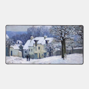 Alfred Sisley - Place Chenil à Marly, Effet de nei