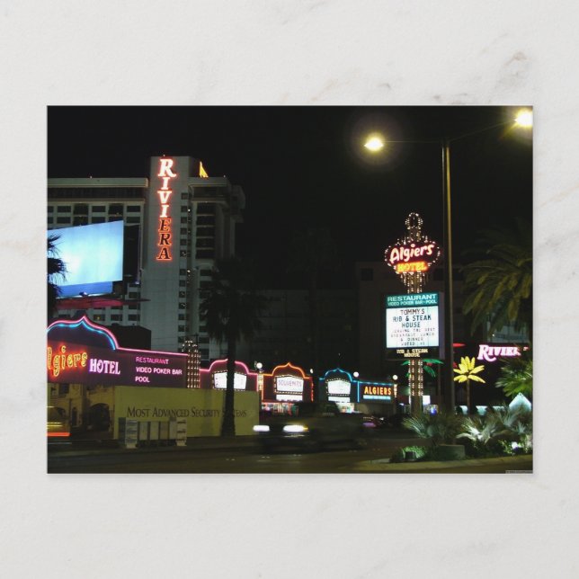 Alger Hotel Las Vegas Cartes postales (Devant)