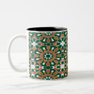 Algerian Zellige Green Terracotta Mug