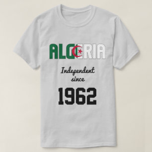 Algérie Drapeau Fête de l'Indépendance T-shirt