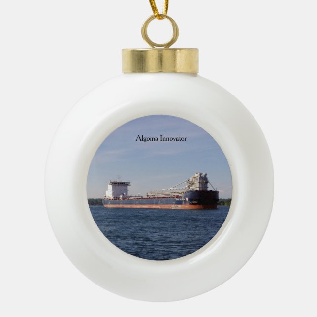 Algoma Innovateur ornement boule ou flocon de neig (Devant)