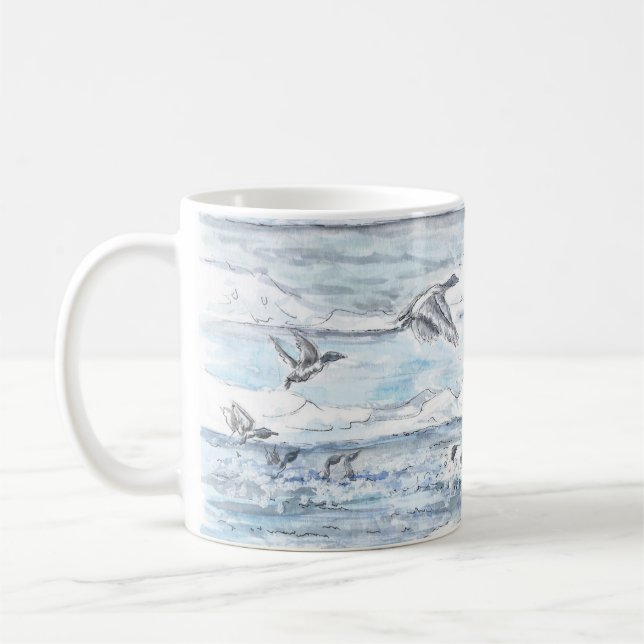 Algonac Wetlands Geese Mug (Gauche)