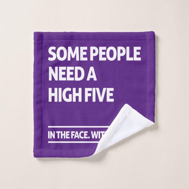 Algunas personas necesitan cinco (Gant de toilette)