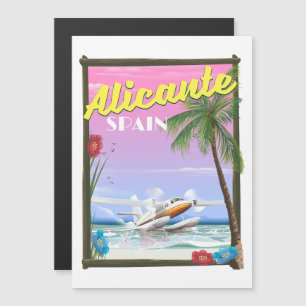 Alicante Espagne Style vintage affiche de voyage