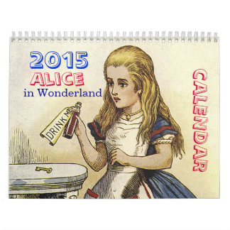 Alice 2015 dans le calendrier du pays des
