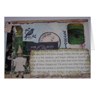 Alice à la réception en plein air du pays des