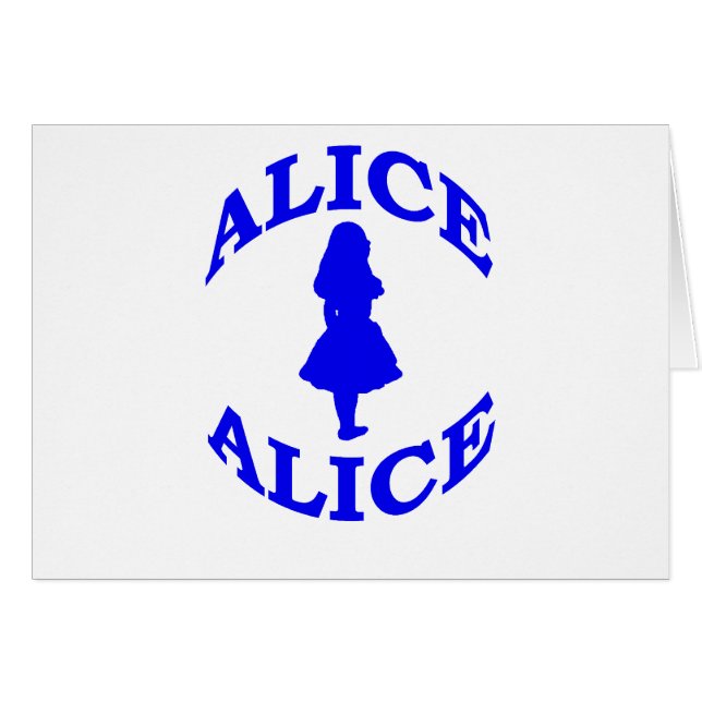 Alice au pays des merveilles (Devant horizontal)
