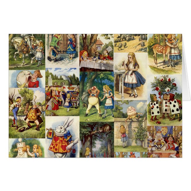 Alice au pays des merveilles (Devant horizontal)