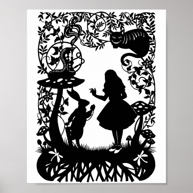 Alice au pays des merveilles  Affiche (Devant)