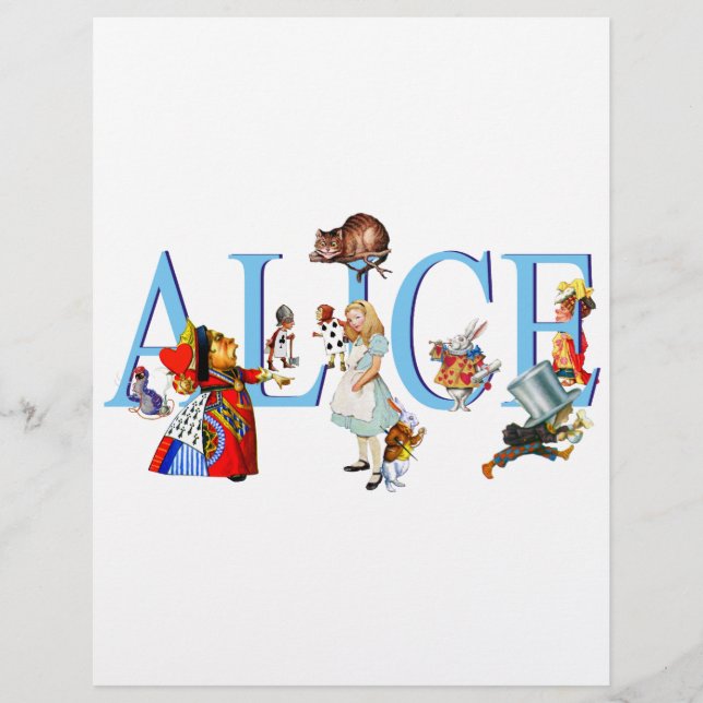 ALICE AU PAYS DES MERVEILLES & AMIS (Devant)