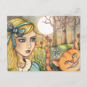 Alice au Pays des Merveilles Carte Postale Incerta