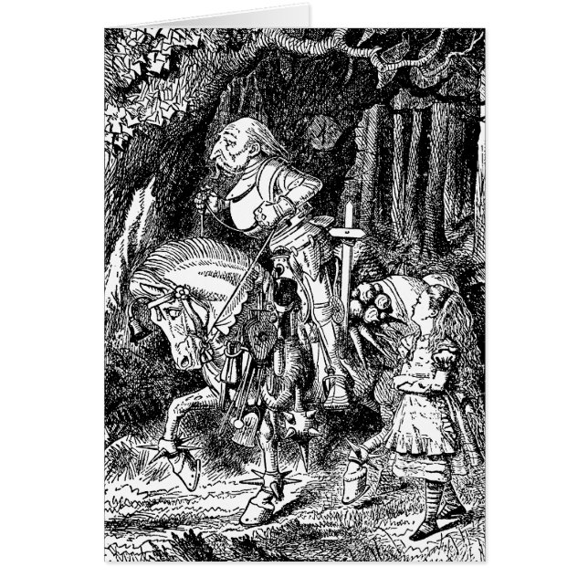 Alice au Pays des Merveilles Chevalier Blanc à Che (Devant)