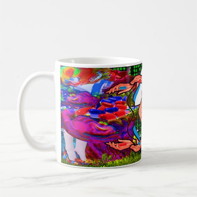 Alice au pays des merveilles Collectionneur Mug Qu (Gauche)
