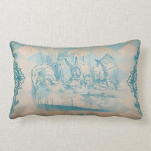 Alice au pays des merveilles - coussin
