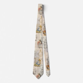 Alice au pays des merveilles Cravate Vintage du li