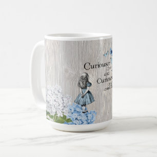 Alice au pays des merveilles Curiouser Floral Mug