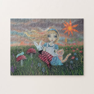 Alice au Pays des Merveilles Fantastique Puzzle d'