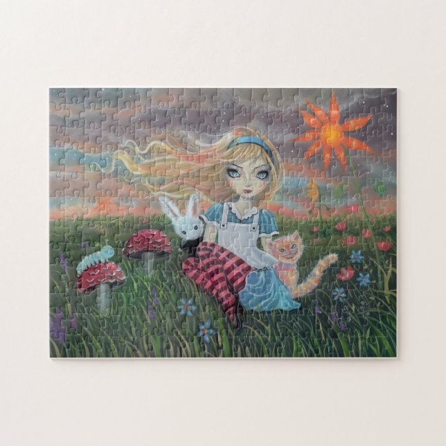 Alice au Pays des Merveilles Fantastique Puzzle d' (Horizontal)