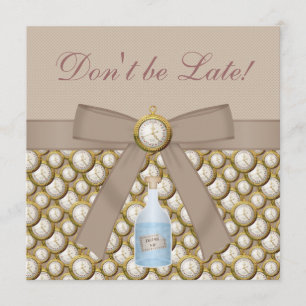 Alice au pays des merveilles Invitations du Tea Pa