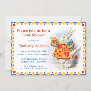 Alice au pays des merveilles Invitations personnal