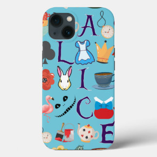 Alice au pays des merveilles iPhone 13 coque desig