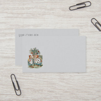 Alice au pays des merveilles Jouer aux cartes Gard