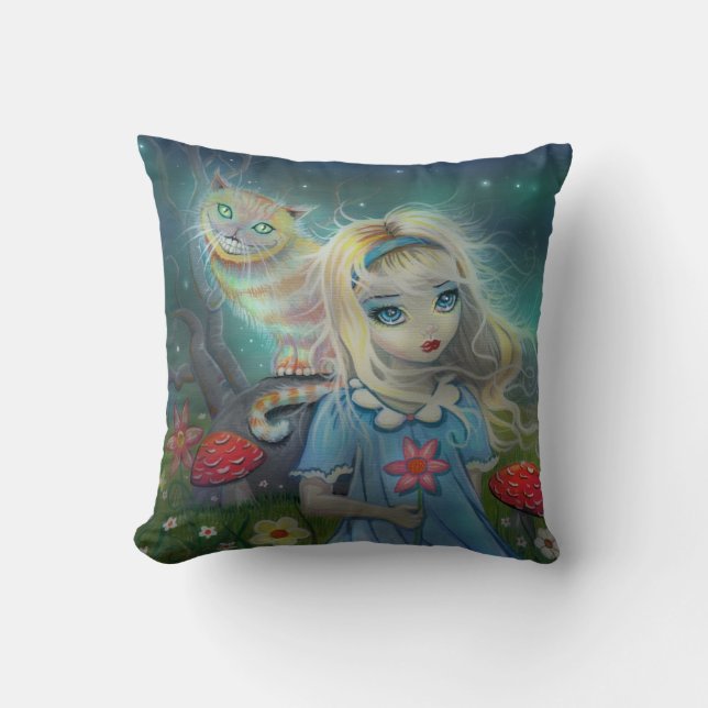 Alice au pays des merveilles Lance Oreiller (Recto)