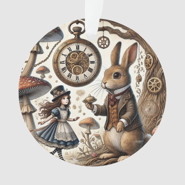 alice au pays des merveilles lapin blanc (devant)