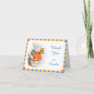 Alice au pays des merveilles Lapin blanc Merci per