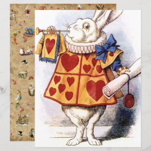 Alice au pays des merveilles, Livre blanc de lapin