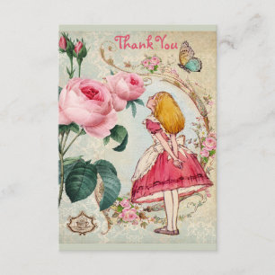 Alice au Pays des Merveilles Merci Shower de Maria