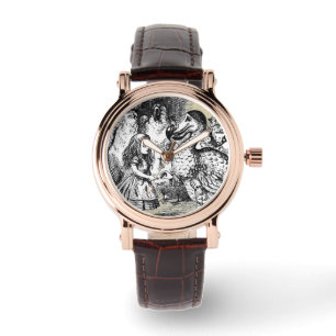 Alice (Au Pays Des Merveilles) Montre En Cuir Dodo